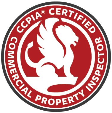 CCPIA Certified Commercial Property Inspector logo.