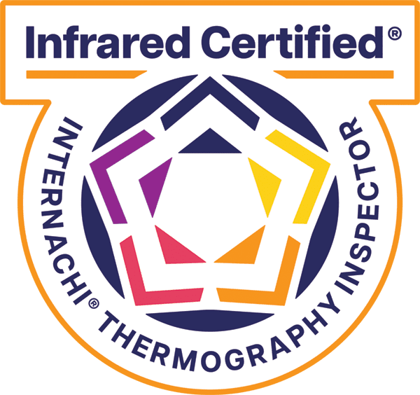 Infrared Certified InterNACHI Thermography Inspector badge.